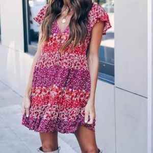 Floral VICI tunic dress